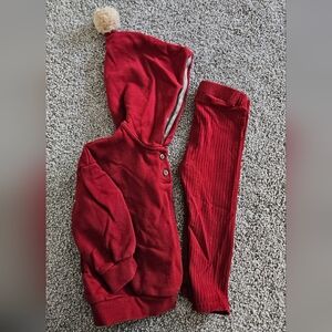 H&M 9-12months Dark Red